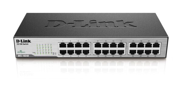 Switch DLINK 24-port Fast Eth Unmnged DES-1024D/E