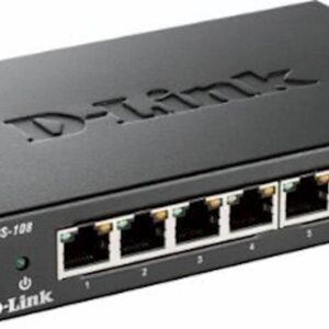 Switch DLINK 8-Port Gigabit Unmanaged Metalni DGS-108/E
