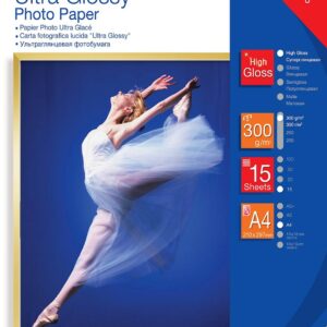 Papir EPSON Ultra Glossy A4, 15l, 300g/m²