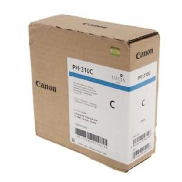 Processed By eBay with ImageMagick, z1.1.0. ||B2 Tinta CANON PFI-310 Cyan