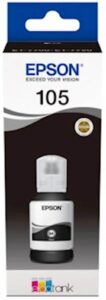 Tinta EPSON EcoTank Pigment Black 105