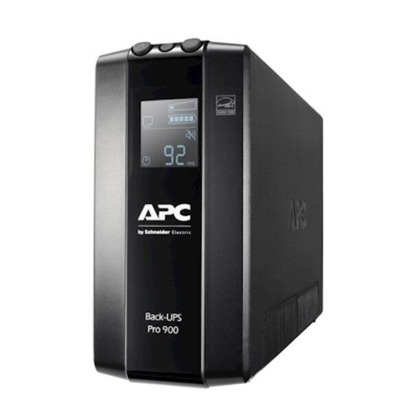 122836.jpg Back-UPS Pro APC, 900VA/540W, Tower, 230V, 6x IEC C13 utičnica, AVR, LCD, zamjenjiva baterija