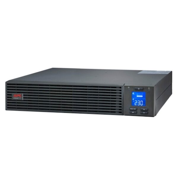122873.jpg Easy UPS On-Line APC,1000VA/800W, Rackmount 2U, 230V,3xIEC C13 utičnice,Intelig. slot za kart,LCD