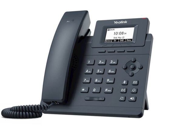 IP Telefon Yealink T30P, HD Voice tehnologija, 2,3” LCD ekran (132x64), 1 SIP korisnički račun, PoE
