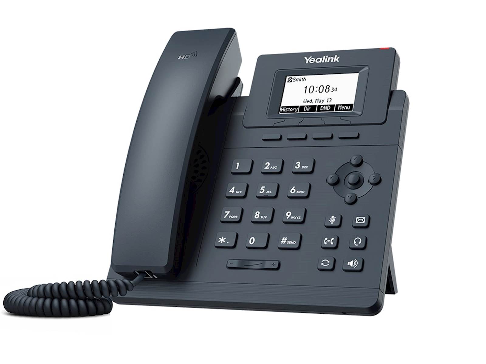 IP Telefon Yealink T30P, HD Voice tehnologija, 2,3” LCD ekran (132x64), 1 SIP korisnički račun, PoE