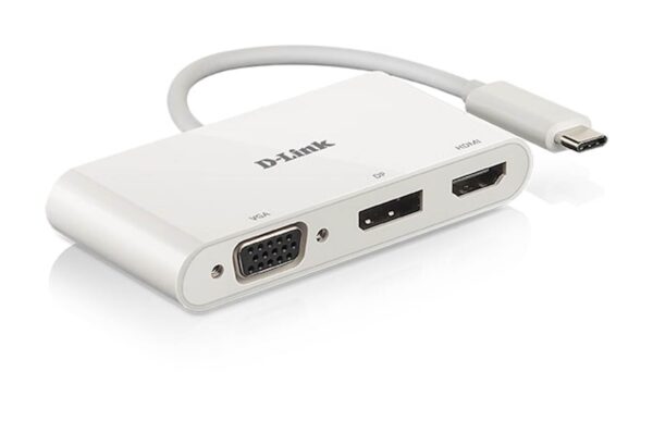 Compressed by jpeg-recompress HUB Dlink 3-in-1 USB-C to HDMI/VGA/DP Adapter