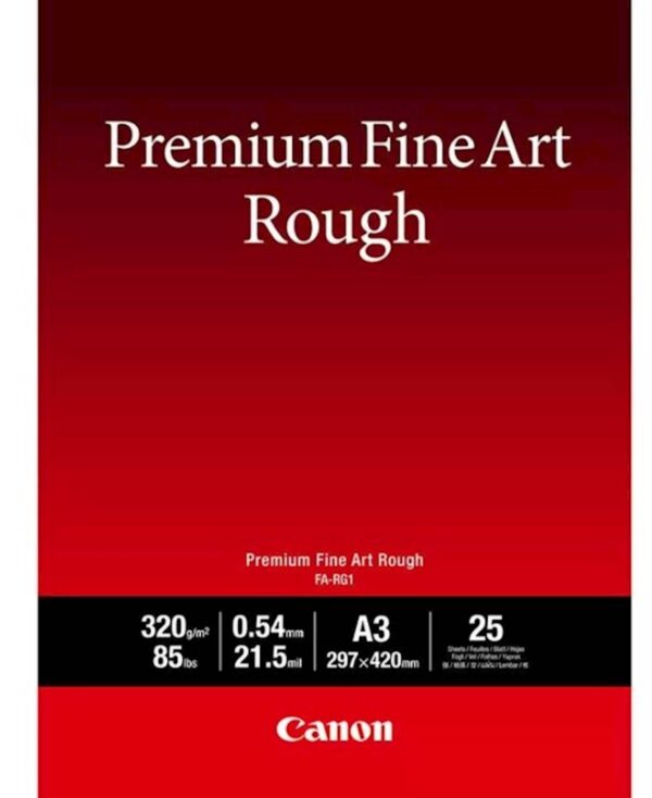 124194.jpg Papir Canon FA-RG1 A3 25 kom, 320g, premium fine art