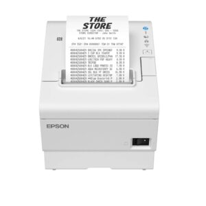 POS printer Epson TM-T88VII-111,USB,ETH,SRL,PS,WHT