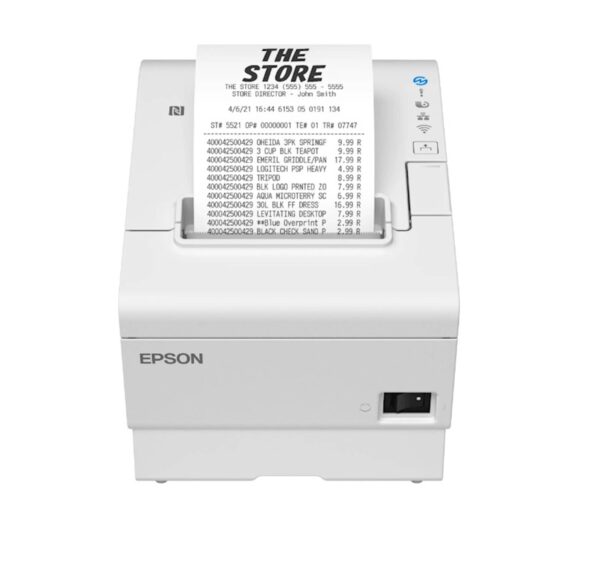 124285.jpg POS printer Epson TM-T88VII-111,USB,ETH,SRL,PS,WHT
