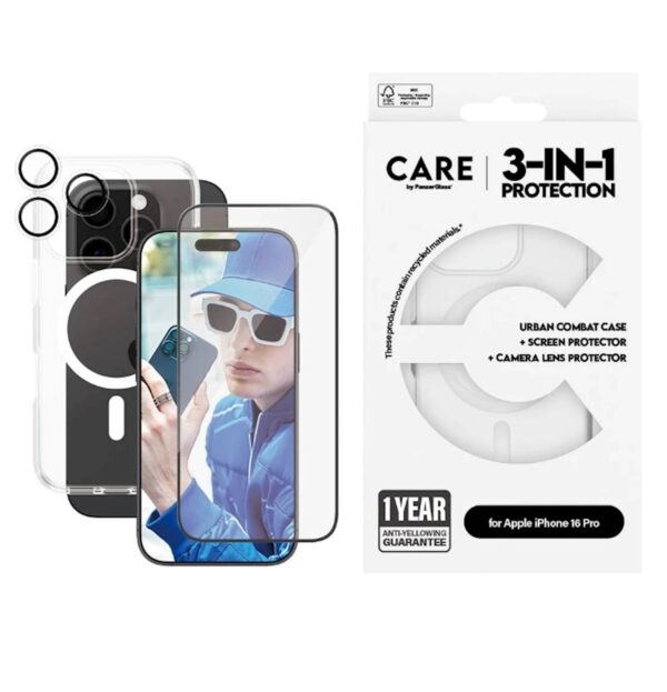 124865.jpg Bundle Care by PG iPhone 16 Pro MagSafe White