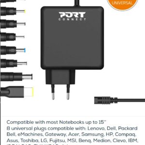 Punjač PORT Type C 65W 8 nastavaka