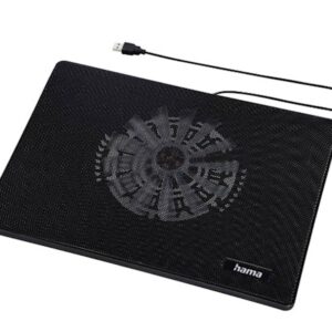Cooler za laptop HAMA "Slim", crni
