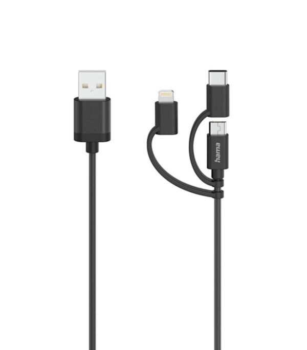 USB KABL HAMA 3-IN-1 MICRO-USB KABL SA ADAPTEROM
