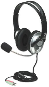SLUŠALICE MANHATTAN STEREO SA MIKROFONOM ŽIČNE