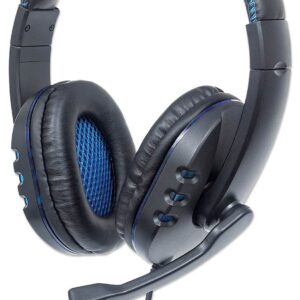 Slušalice MANHATTAN USB gaming LED