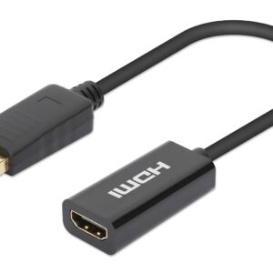 ADAPTER MANHATTAN   Active DP-Male/HDMI-Female, 4K@60Hz