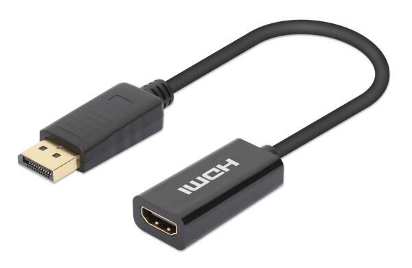 ADAPTER MANHATTAN   Active DP-Male/HDMI-Female, 4K@60Hz
