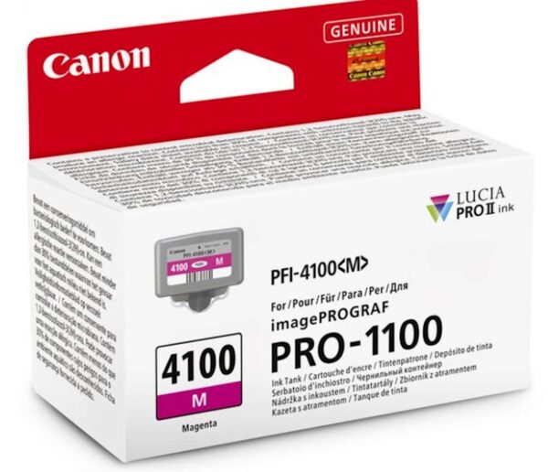 126051.jpg Tinta CANON PFI-4100 M
