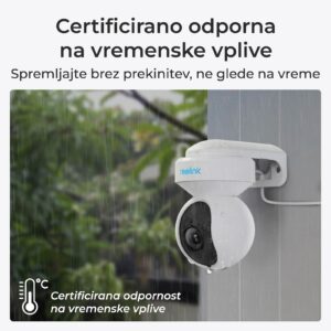 Reolink Ip Kamera E serija E560P 4K, 8MP PTZ, 3x zoom, POE