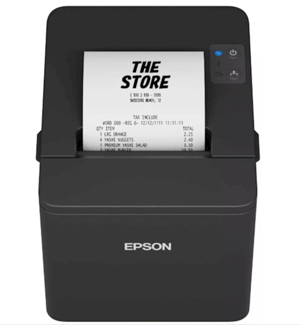 POS printer EPSON TM-T20IV,102, USB+SRL,ETH,PS,BLK