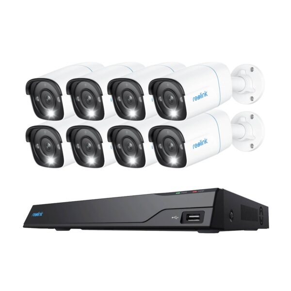 127237.jpg Reolink NVR snimač NVS16-12MB8 4K, 12MP, 16 kanalni NVR, 4TB HDD, 8x kamera POE