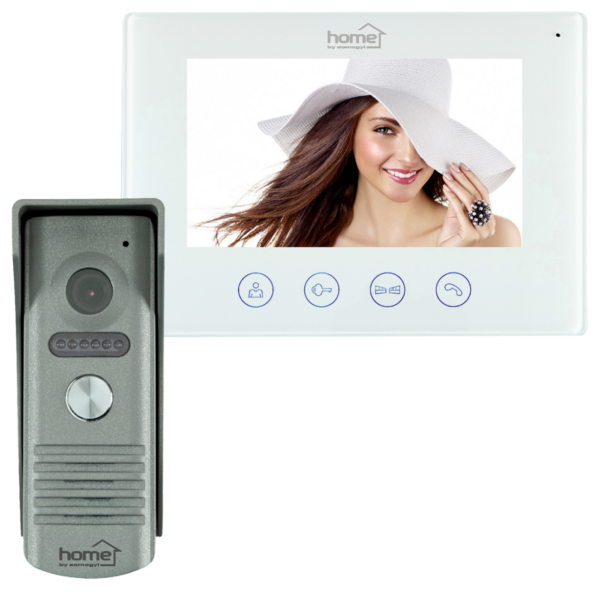 home Žični video interfon, set, 7" LCD display, WiFi - DPV WIFI SET
