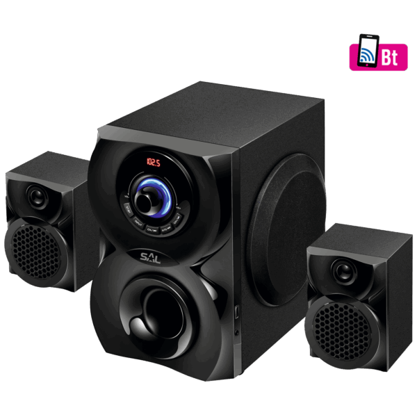 11691_1686226328fsfc5yte5d.png SAL Zvučnik, set 2.1 stereo, Bluetooth, MP3, FM radio, AUX - BT 201
