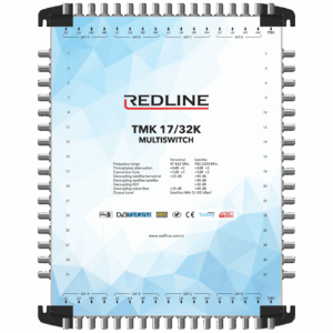 REDLINE Multišalter 4 satelita na 32 utičnice,kaskadni(bez adaptera) - TMK 17/32K