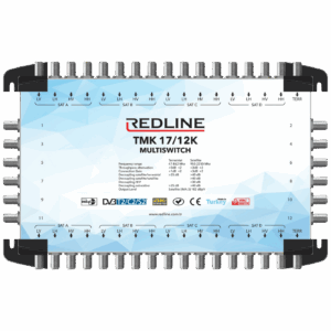 12201_1686227818uf5gpyx1vz-1.png REDLINE Multišalter 4 satelita na 12 utičnica,kaskadni(bez adaptera) - TMK 17/12K