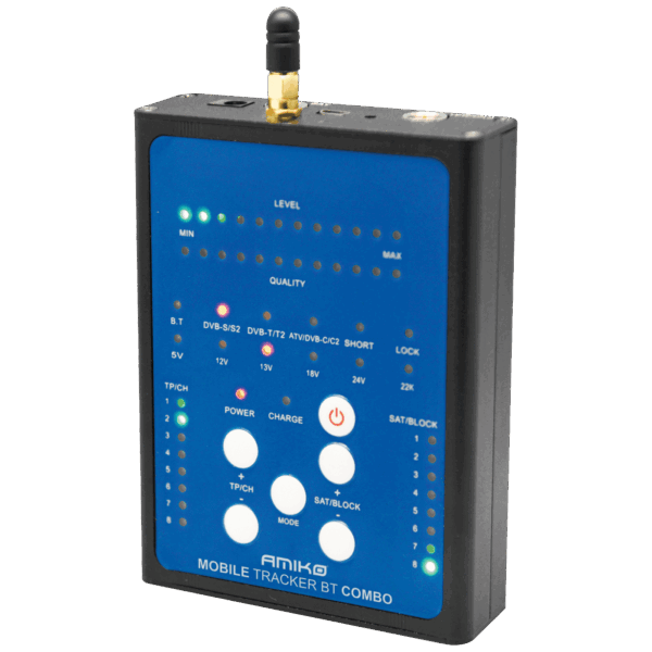 Amiko Instrument mjerni, DVB-S2/T2/C, Bluetooth - Mobile Tracker BT Combo