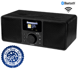 SAL Internet radio, FM , DAB, Bluetooth , 5u1 - INR 5000/BK