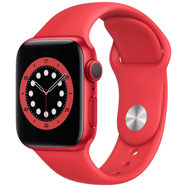 Apple SAT pametni, 1.57" LTPO OLED zaslon, vodootporan BT, WiFI - Watch Series 6 GPS 40mm Red