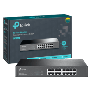 15911_1686244038xfe4si28fo.png TP-LINK 16-Portni switch, 16x10/100/1000 Mbps - TL-SG1016D