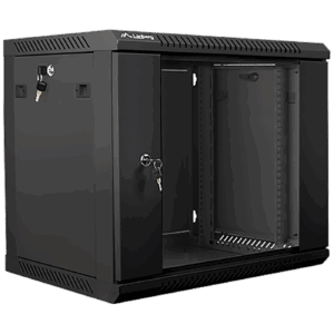 16175_1686244831mef1injvzk-1.png Lanberg Rack Ormar, 600 / 507 / 450 mm - RACK CABINET 9U, 19", Black