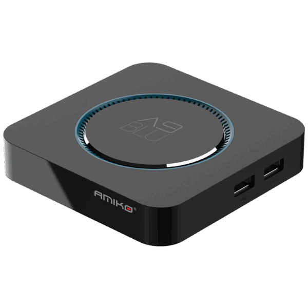 Amiko Prijemnik IPTV, Android OS, 2/16GB, 4K, WiFi, Bluetooth - A9 Blue