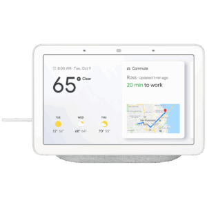 Google Pametni 7" zaslon, Google Assistant, WiFi, Bluetooth - Google Nest Hub Chalk