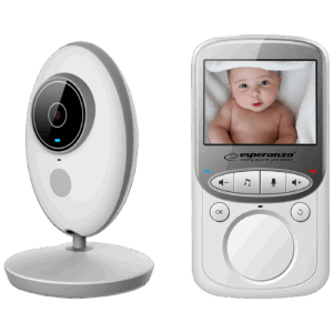 Esperanza Baby monitor, 2.4" LCD, LED indikator, 2.4 GHz - EHM003