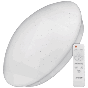 Avide Plafonjera sa daljinskim upravljačem,LED,80W, 4800lm,5000K - ACLOCCT-80W-R-ST