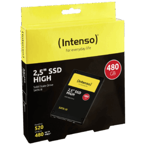 (Intenso) SSD Disk 2.5", kapacitet 480GB, SATA III High - SSD-SATA3-480GB/High