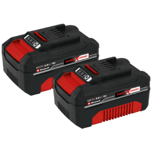 Einhell Baterija, set 2 kom.,  18V 4.0 Ah - Power X-Change Twinpack 4,0 Ah