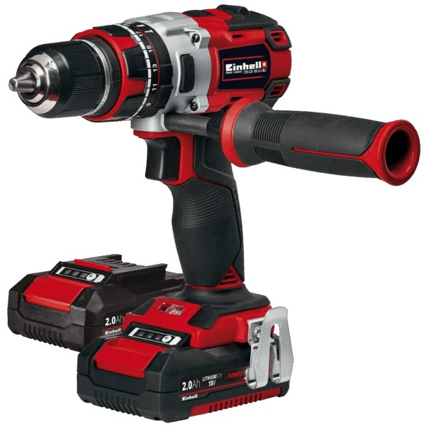 Einhell Aku udarna bušilica, 18 V / 2000 mAh - PXC TECD 18 Li-i BL Kit