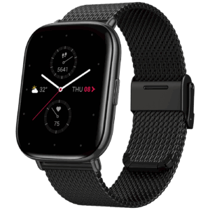Amazfit SAT pametni, 1.65" AMOLED, vodootporan 5ATM, BT - Zepp E (square) Metallic Black S.E