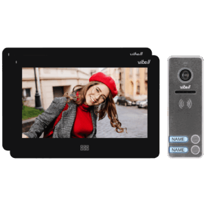 Vibell Video interfon 2 x 7", Felis Memo Multi2, set - OR-VID-EX-1064/B