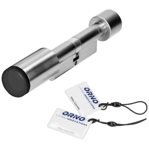 Orno Pametni cilindar sa duplom ručkom,RFID/Tag ,Bluetooth, 40mm - OR-ZS-852