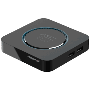 Amiko Prijemnik IPTV, Android OS, 2/16GB, 4K, 2.4/5 GHz WiFi - A9Z Blue