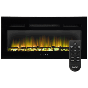home Kamin, električni, 2000W, daljinski upravljač - FKKI 05