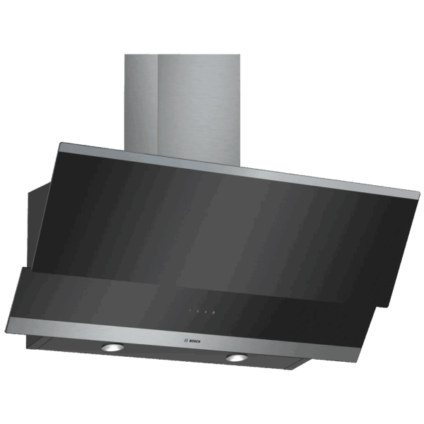 Bosch Kuhinjska napa, zidna, 210 W, crno staklo, Serie 2 - DWK095G60