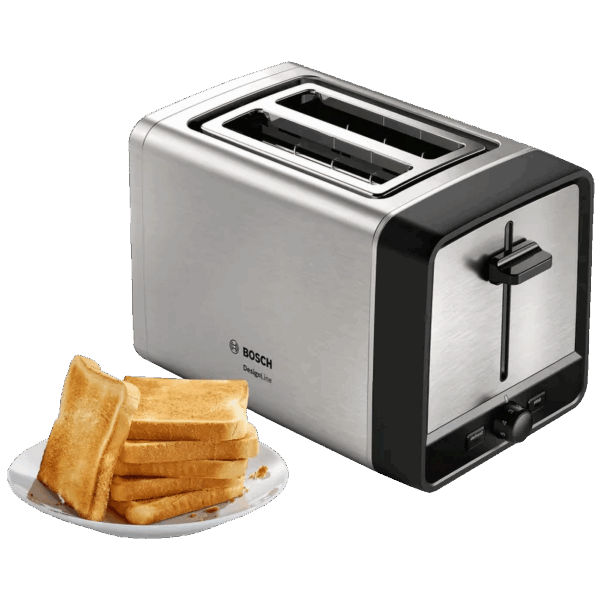 Bosch Toster, 2 otvora za kruh, 970W, DesignLine - TAT5P420