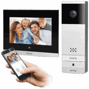 Extel Video interfon 7", bežični set,  WiFi Dual Band - 720313