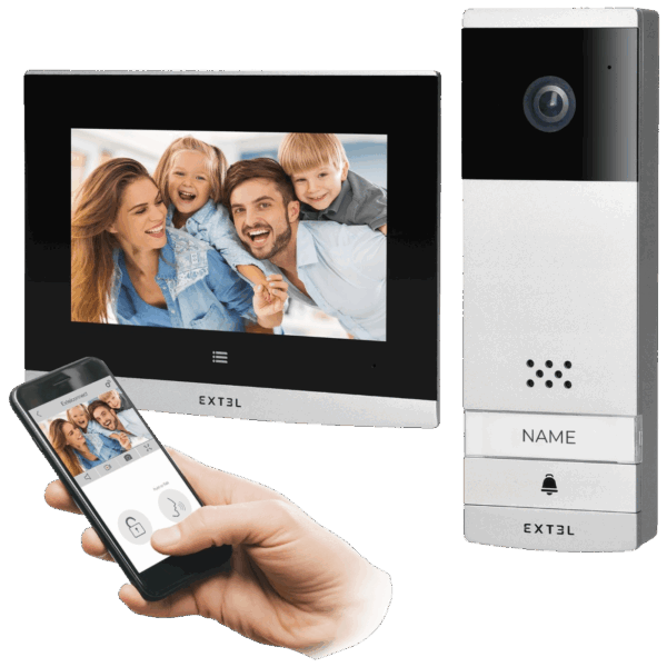 Extel Video interfon 7", bežični set,  WiFi Dual Band - 720313